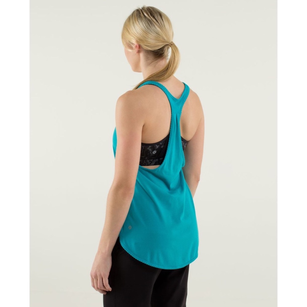 Lululemon 105 F Singlet Silver Surge